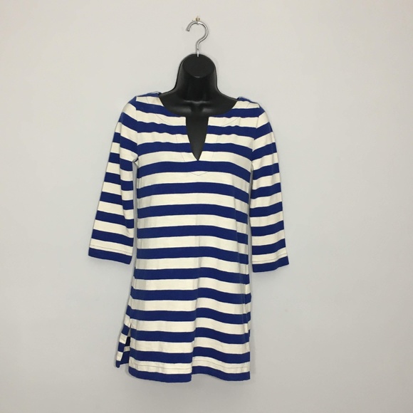 J. Crew Striped Tunic Shirt Dress Size XXS - Picture 4 of 8